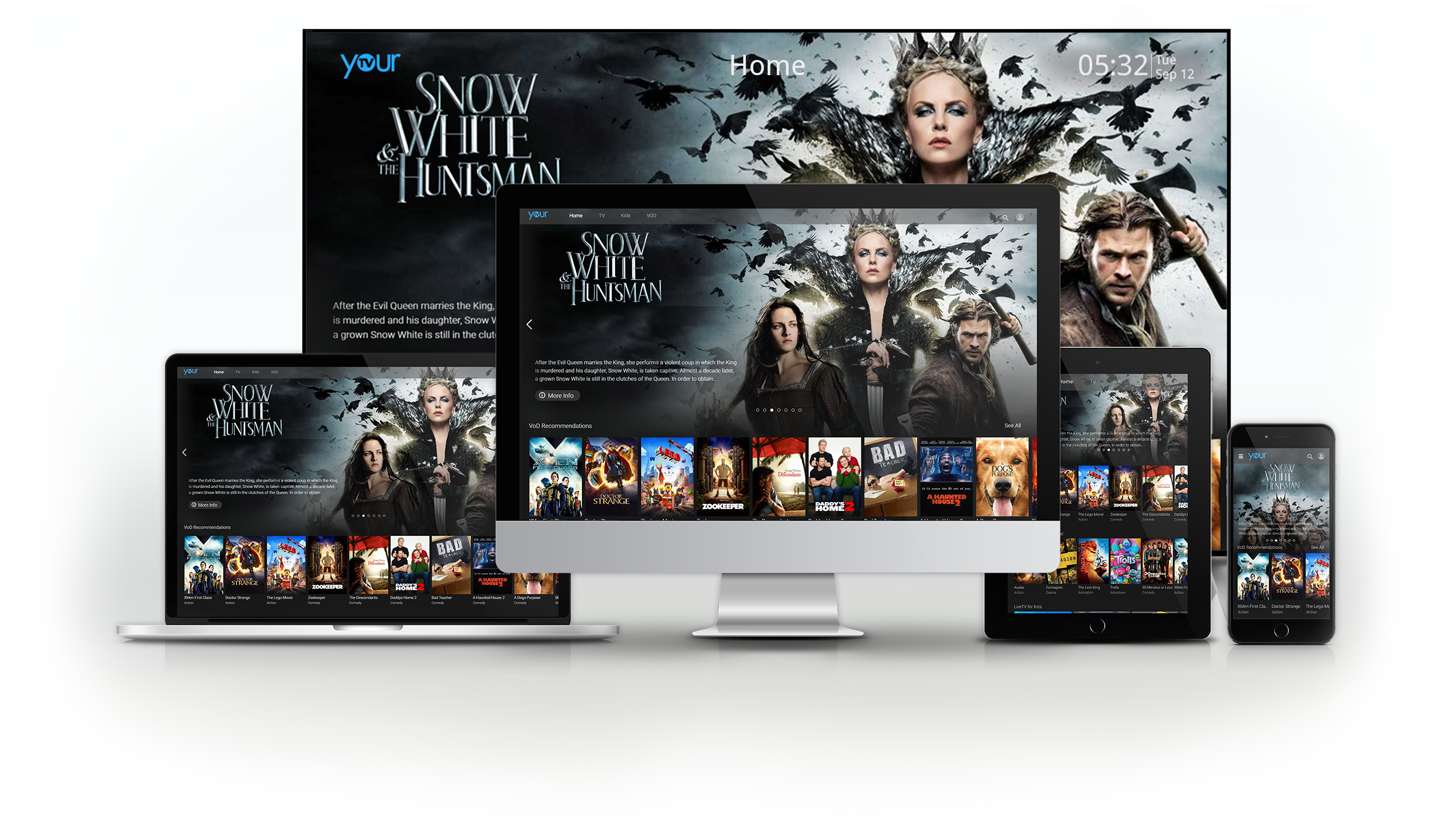 All devices+TV